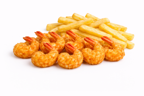 8 x Prawns & Chips