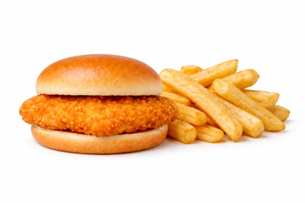 Fish Roll Burger Combo