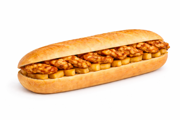 Masala chicken Gatsby sandwich